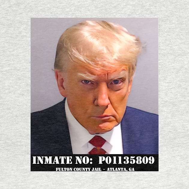 Donald Trump Mug Shot by glaucomaegford